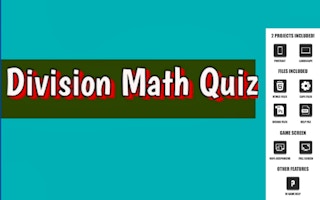Image Division Math Quiz