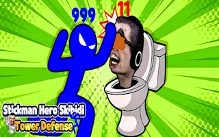 Image Stickman Hero Skibidi Tower Defense